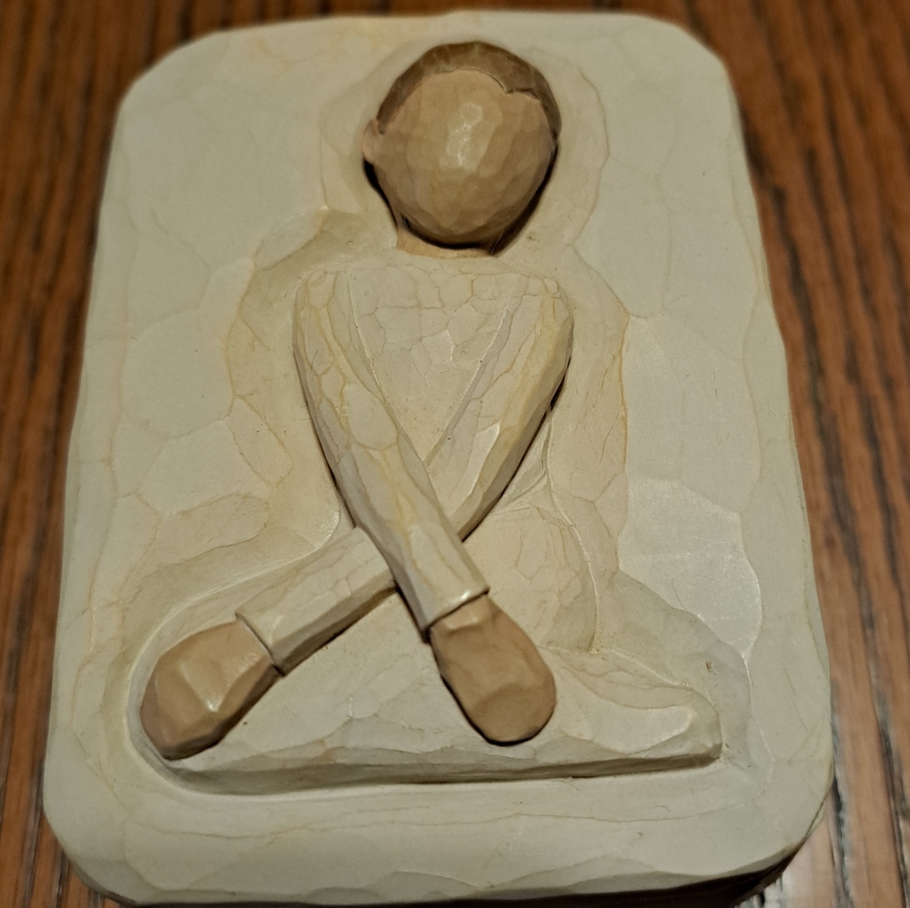 Willow Tree 2004 Serenty Box With Calm The Soul Free The Sprit Inside.
